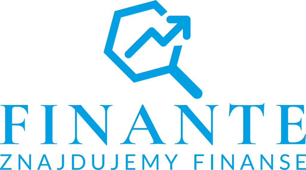Niebieskie logo bez tła - Finante znajdujemy finanse.